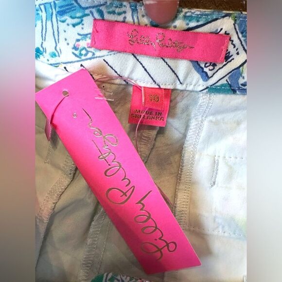 LILLY PULITZER 🌴NWT 🌴5” CALLAHAN STRETCH SHORT/ MULTI WISH YOU WERE HERE Size - Picture 9 of 12